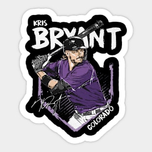 Kris Bryant Colorado Base Sticker